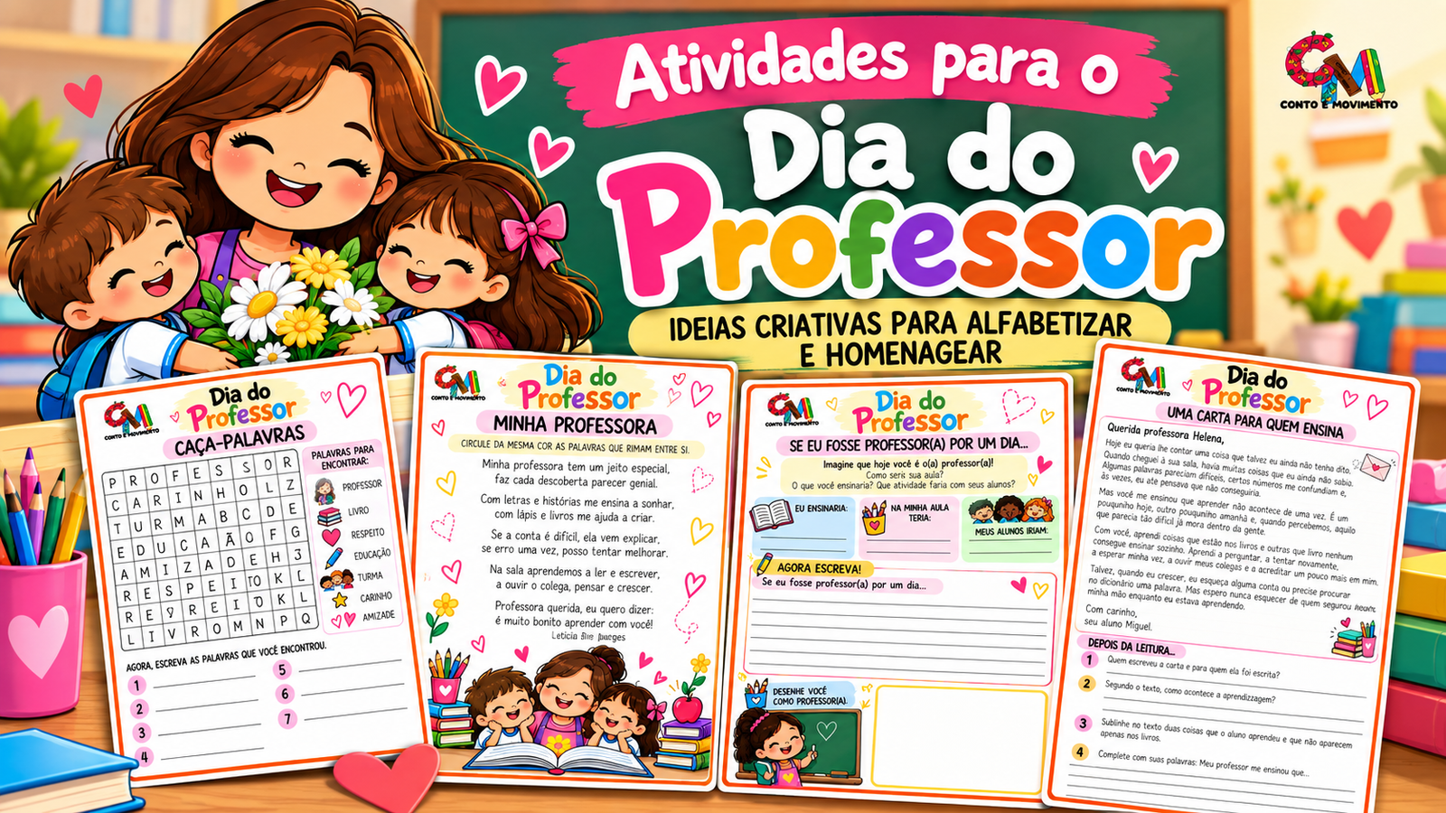 Atividades Dia do Professor