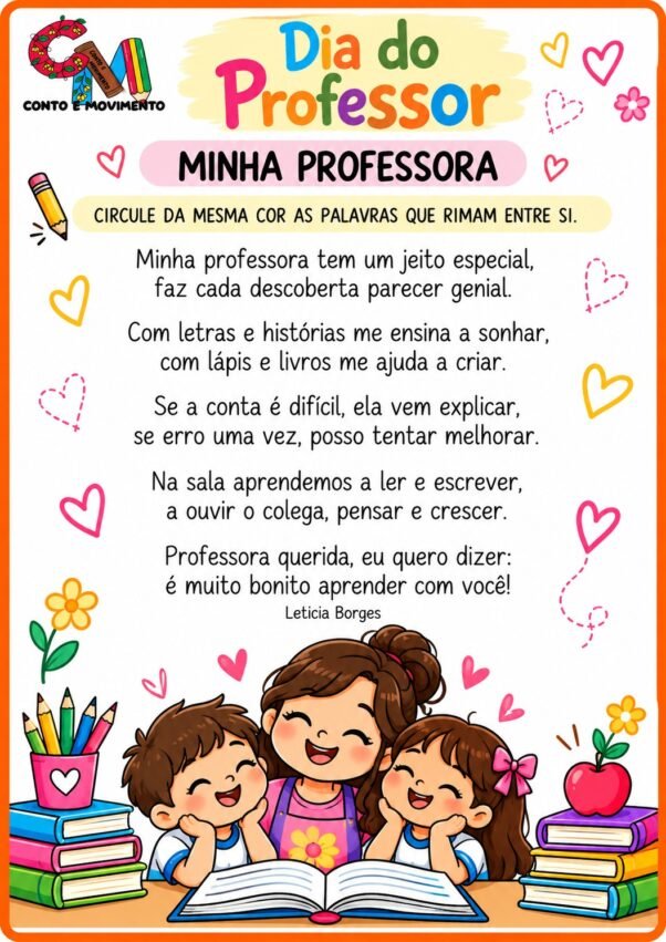 Atividade dia do Professor