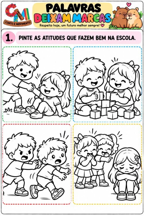 Atividades sobre Bullying na escola