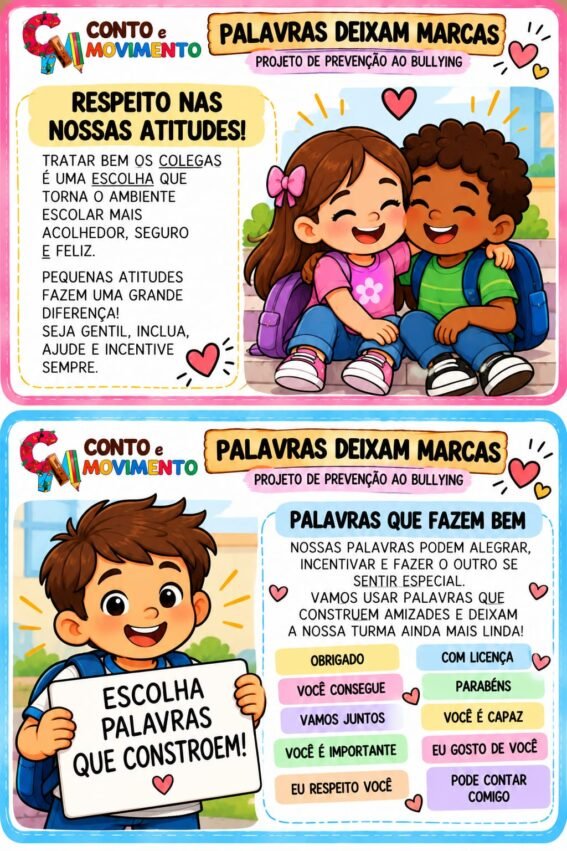 Atividades sobre Bullying na escola