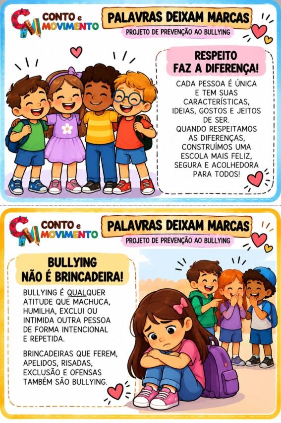 Atividades sobre Bullying na escola