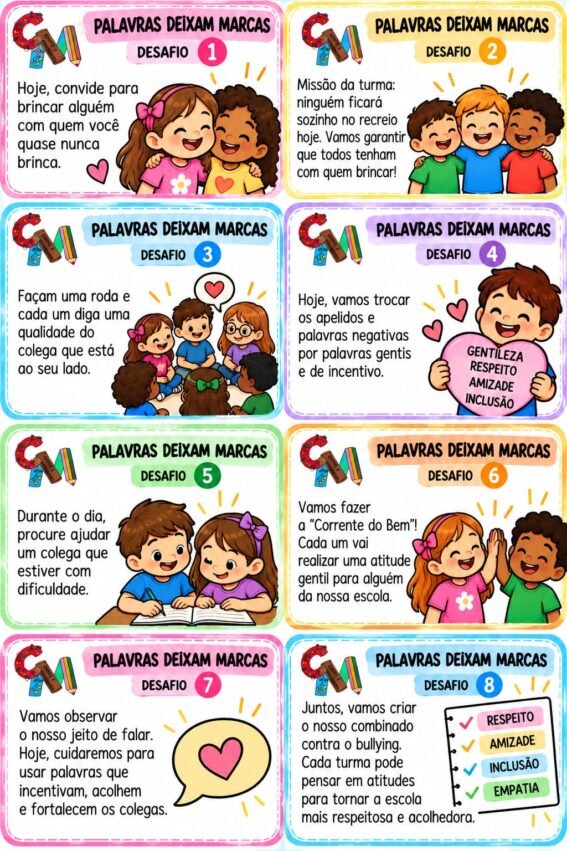 Atividades sobre Bullying na escola