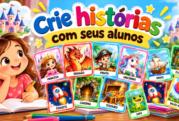 Baralho de cartas Cartas mágicas para criar histórias