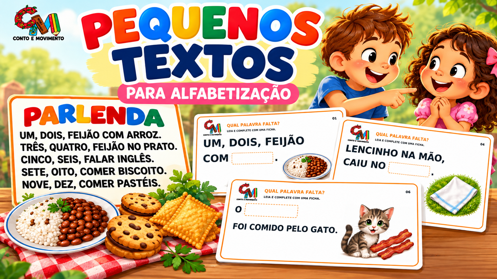 Pequenos textos - parlendas