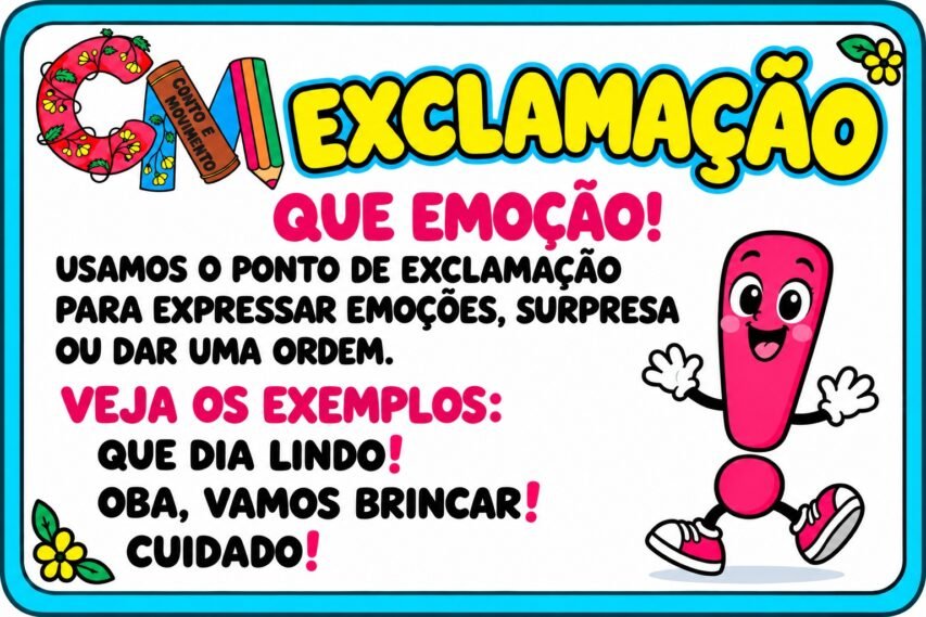 Sinais de Pontuação: Exclamação