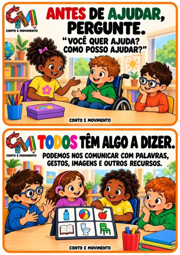 Projeto de inclusão: Atividades de inclusão